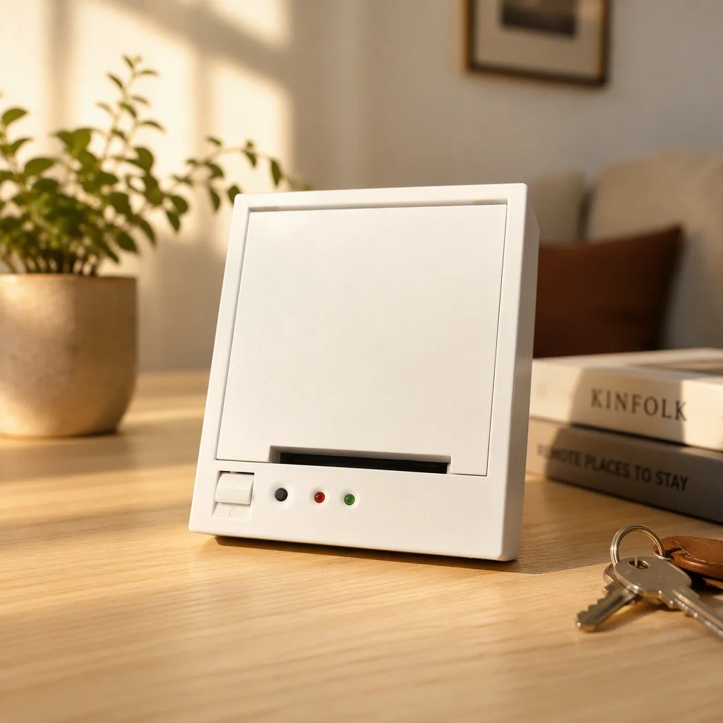 58mm Mini Panel Printer with Auto Cutter Thermal Receipt Printer with RS232/TTL 12V for Vending Machines
