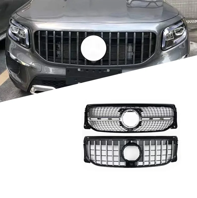 

Front Grill Grille for Mercedes Benz GLB-CLASS X247 2020+ GTR style for Classic Auto Part