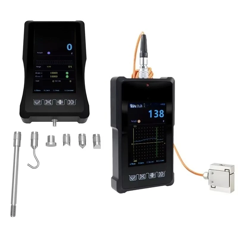 Rechargeable Handheld Dynamometer Digital Dynamometer with Weighing Sensor Pull Inference Gauge