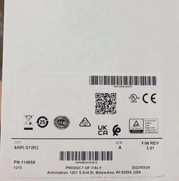 

Brand new 440R-S12R2 In Stock Single Input Safety Relay Fast delivery