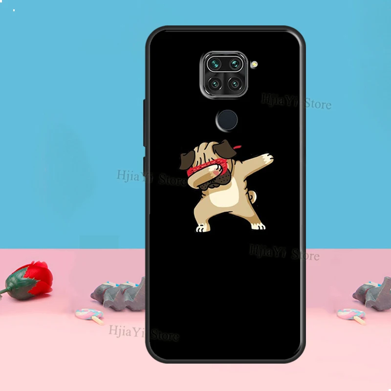 Pug Dog Case For Redmi Note 8 9 10 11 12 Pro Plus 10S 11S 12S Cover For Redmi 9C 10A 10C 12C Coque