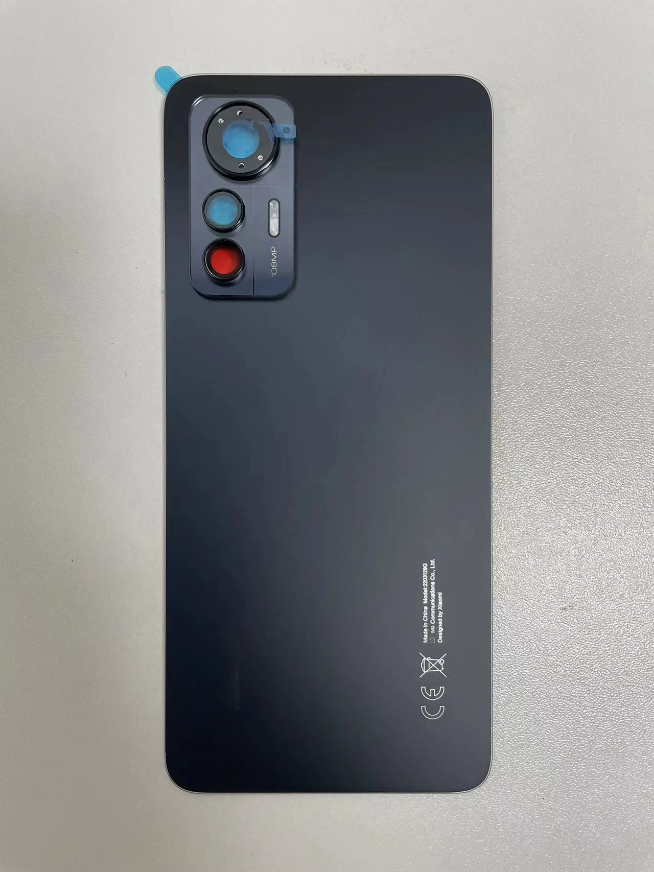 AAA+ quality Back Battery Cover For Xiaomi 12 Lite Battery Cover Back Glass Rear Housing Door case 2203129G Back Battery Cover