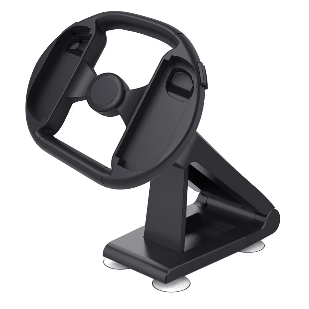 Steering Wheel with 4 Suction Cups Racing Steering Wheel Gaming Steering Wheel for Switch2 Racing Games