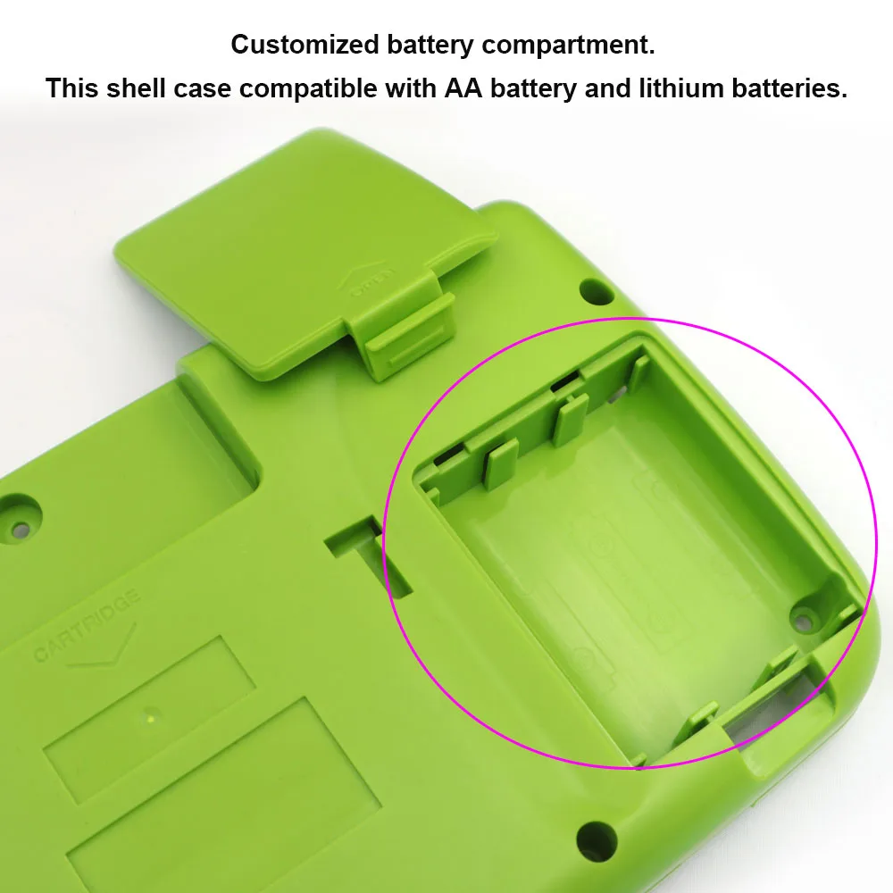 3.5 بوصة لـ SEGA Game Gear مغلفة HD Retro Pixel IPS LCD Kit مع غلاف مخصص سهل التركيب لوحدة التحكم SEGA GG #4