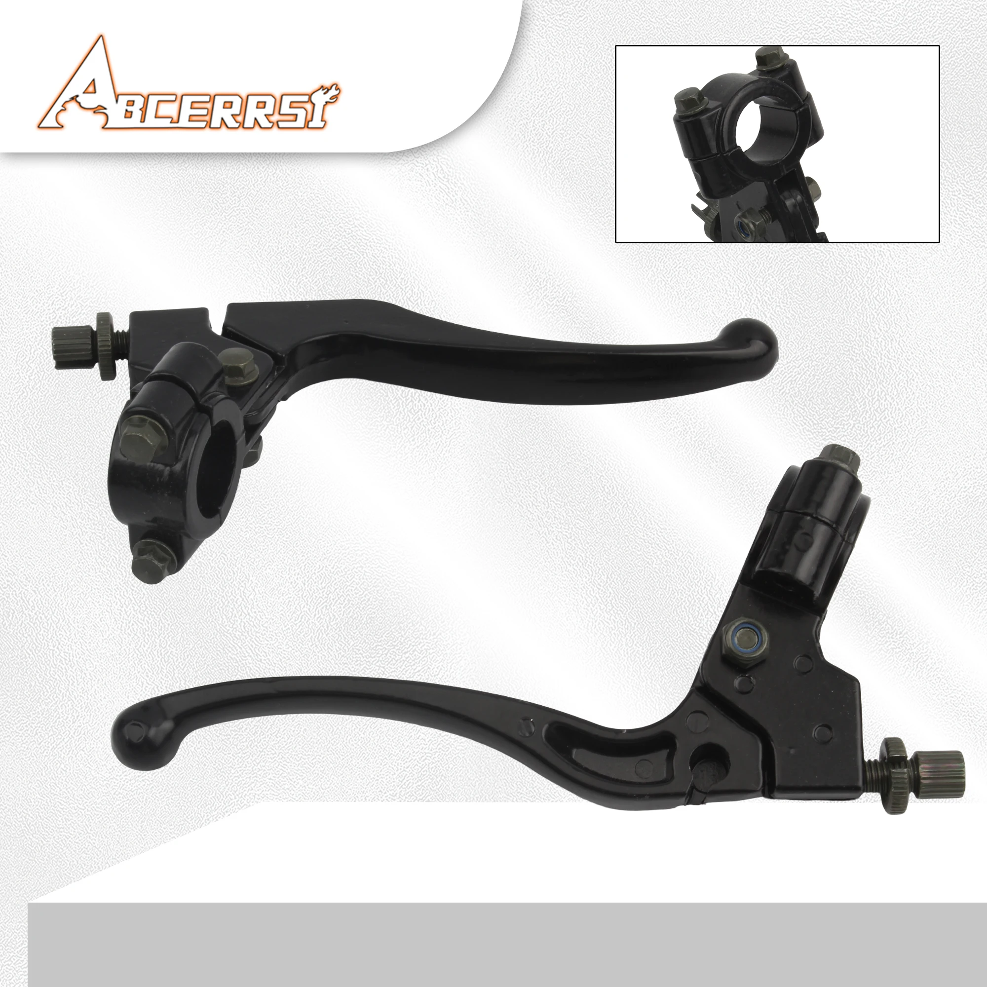 

22mm7/8'' ATV UTV Motorcycle Handlebar Brake Clutch Levers For 50CC - 125CC Handle Brake Lever Perch Assembly Dirt Bike Parts