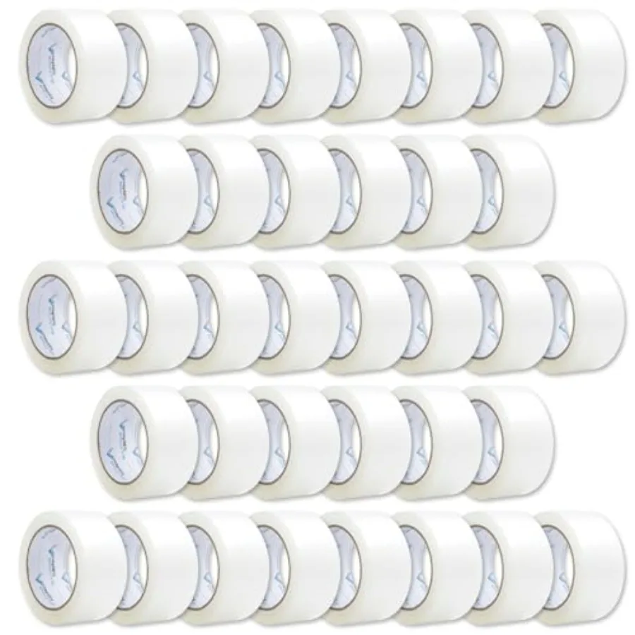

Pack Heavy Duty Packaging Tape, Clear Packing Tape Designed for Moving Boxes, Shipping, Office, and Storage, Commercial Grade 2