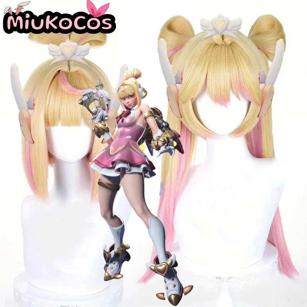 IN STOCK Juno Mythic Skin Cosplay Wig MiukoCosplay Game Overwatch 2 Cosplay