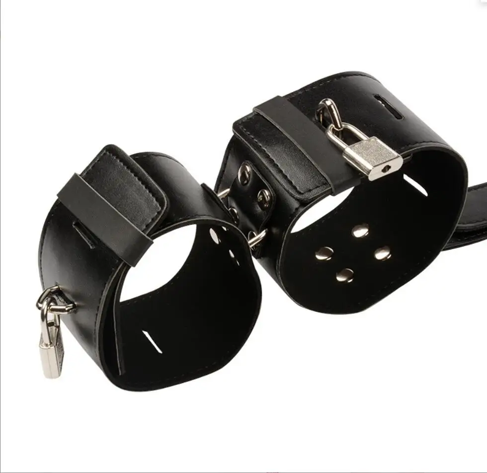 BDSM ألعاب الكبار المثيرة الإناث الأزواج المثيرة لوازم الرقيق الرقبة أصفاد النايلون عبودية تسخير طوق الوثن الجنس لعب S3181