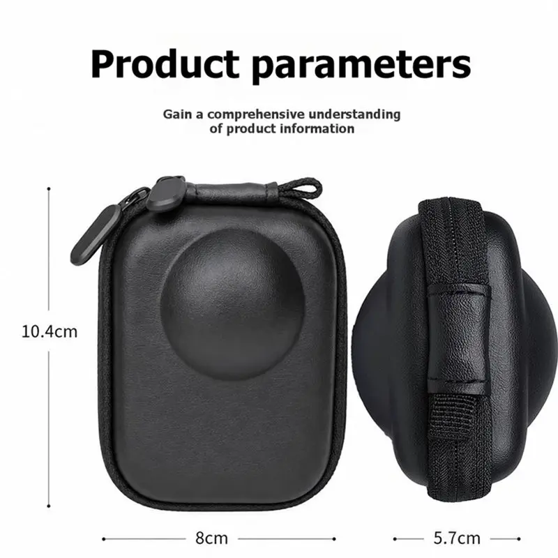 DTB7 Storage Bag for DJI Osmo 360 II I Portable Carrying Case Water-repellent Shockproof EVA Accessories Kit for OSMO 360
