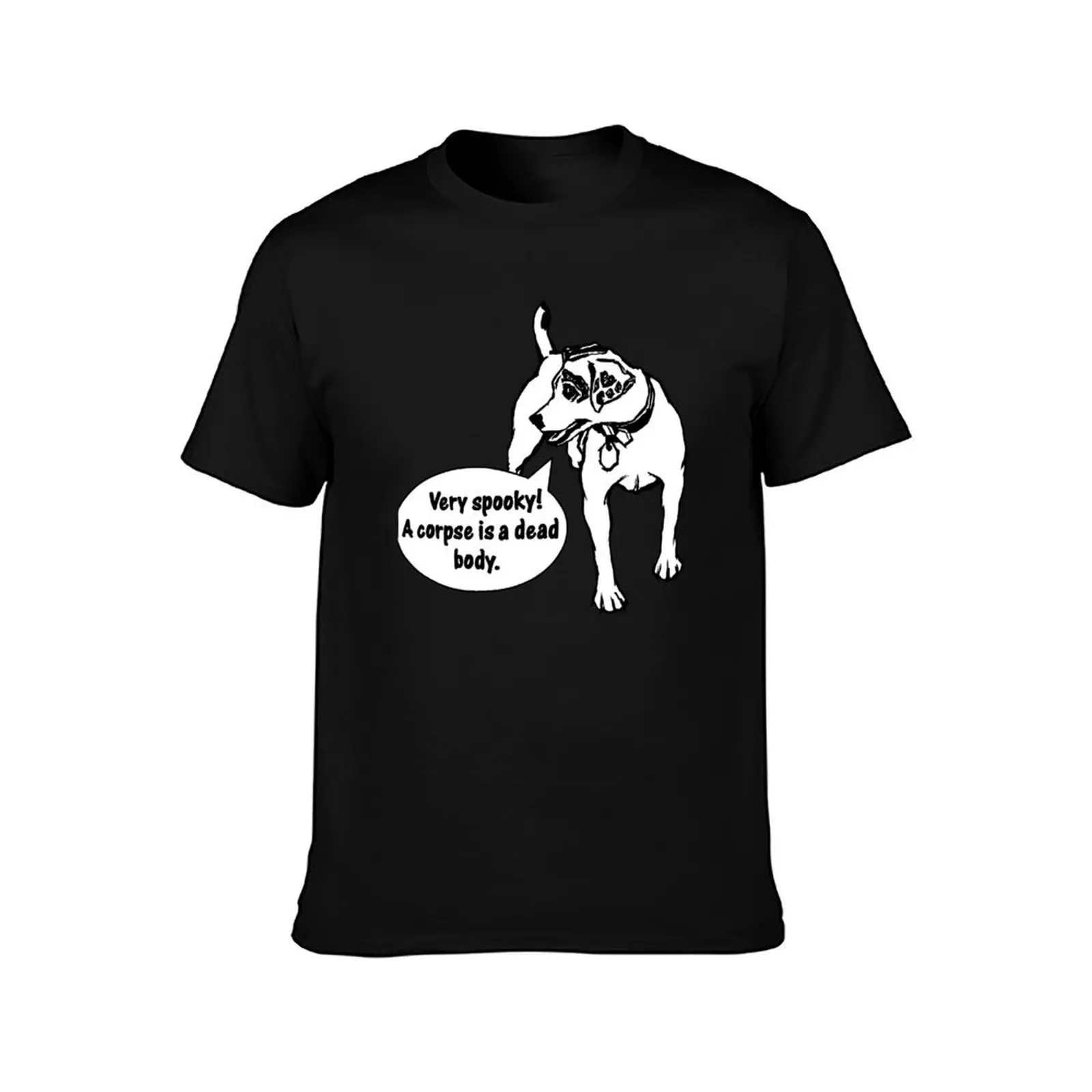 Wishbone - Very Spooky! T-Shirt Lightweight Basic Short Sleeve Shirt T-Shirt
