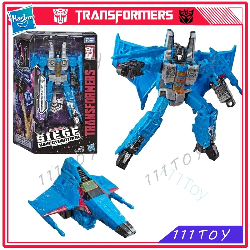 

В наличии Hasbro Трансформеры Классические игрушки Siege WFC-S39 Thundercracker Аниме Фигурка Робот Игрушка Коллекционные подарки Хобби