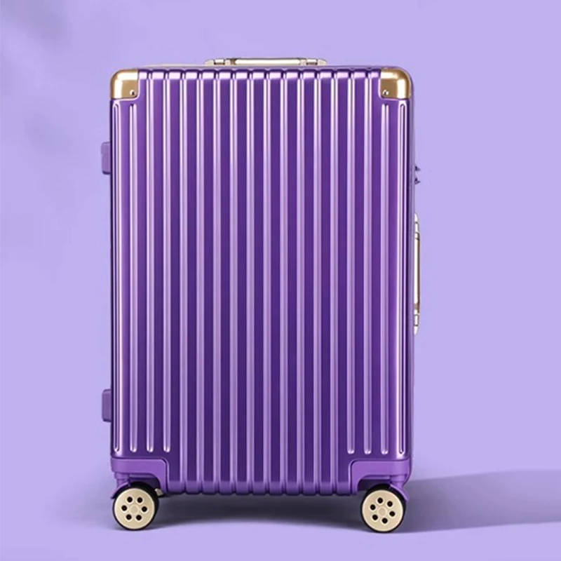 

Luggage Unisex 28-inch Large Capacity Carry-On Luggage 20-inch Lightweight Trolley Suitcase with Quiet Smooth-Rolling Wheels