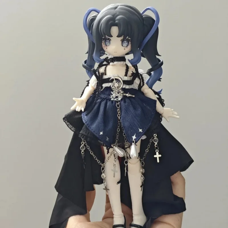 In Magazzino 100% Genuino 1/12 Bjd Meki Cuore Di Creazione Cieco Scatola Comune Mobile Action Giocattoli Figura Fai Da Te Ragazza Di Compleanno Ragazza ornamento