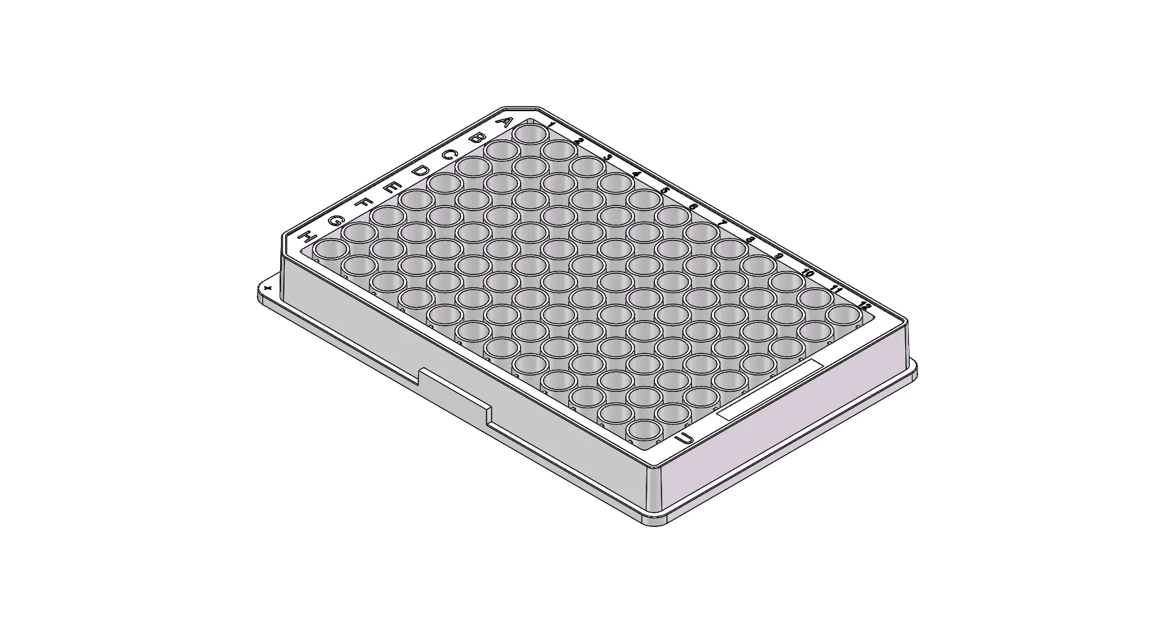 Best selling Lab supplies   0.4ml  U-bottom 96 well microplate  plates