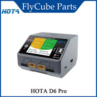HOTA D6 Pro AC 200W DC 650W 15A D6 DC 2X325W 2X15A Charger With Wireless Charging for 1-6S Lipo LiHV/NiZn/Nicd/NiMH Battery RC
