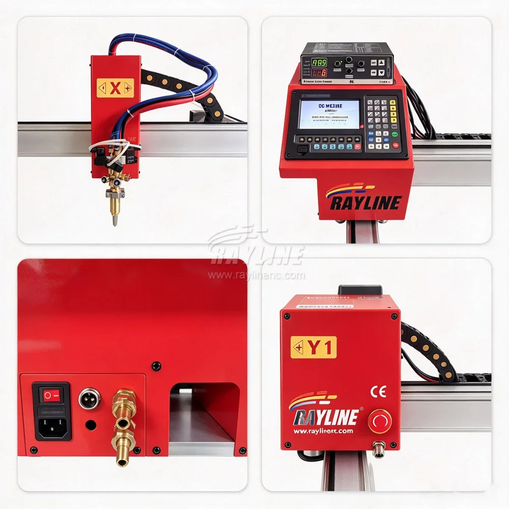 1500x3000mm CNC Plasma Flame Cutting Machine for Sheet Metal Working Industrial Grade Metal Cutting Solution