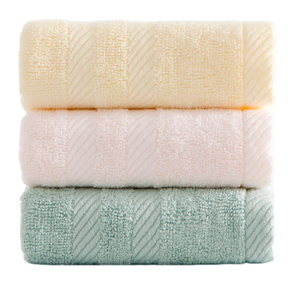 

3 шт. детские полотенца для лица из бамбукового волокна, мягкие впитывающие мультяшные фруктовые мочалки, полотенца для рук для новорожденных, детские