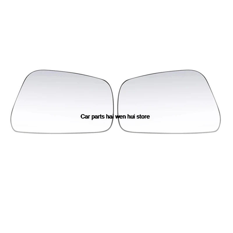 For Nissan Navara D40 2007-2012 Car Accessories Exteriors Part Side Rearview Mirror Lenses Reflective Glass Lens