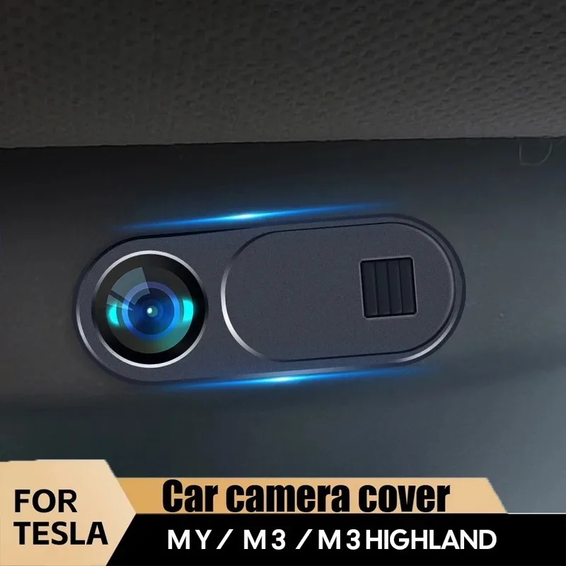 Sichtschutzfolie für die Kamera im Auto für Tesla Model 3Y Webcam, verschiebbare Schutzfolie, kompatibel mit Tablets, Laptops, Innenteilen
