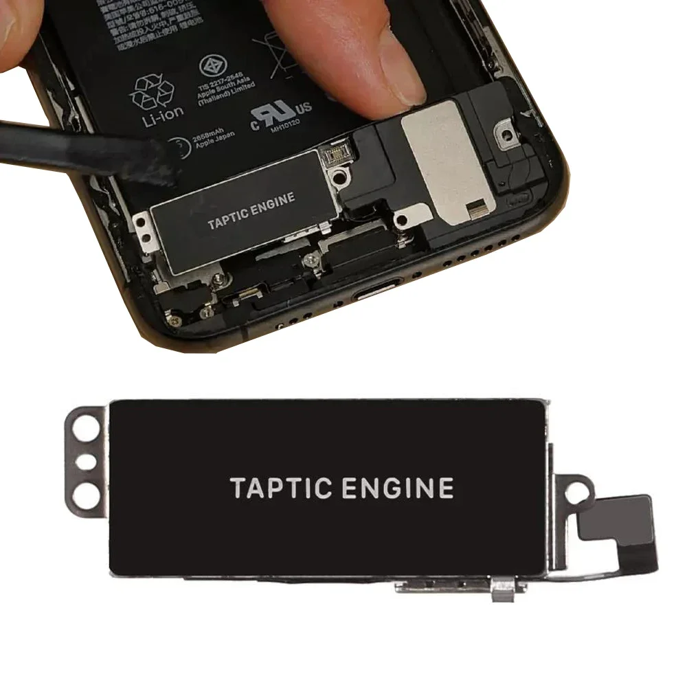 OEM Linear Taptic Engine Vibrator Motor for iPhone 7 8 Plus X XR Xs 11 12 13 Pro Max Mini Silent Mode Repair Part Replacement image 2