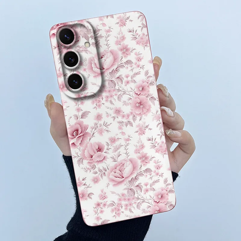 Fall Für Galaxy S25FE Nette Panda Süße Mädchen Katzen Silikon Weiche Rückseitige Abdeckung Für Samsung Galaxy S25 FE 5G stoßstange Schutzhülle