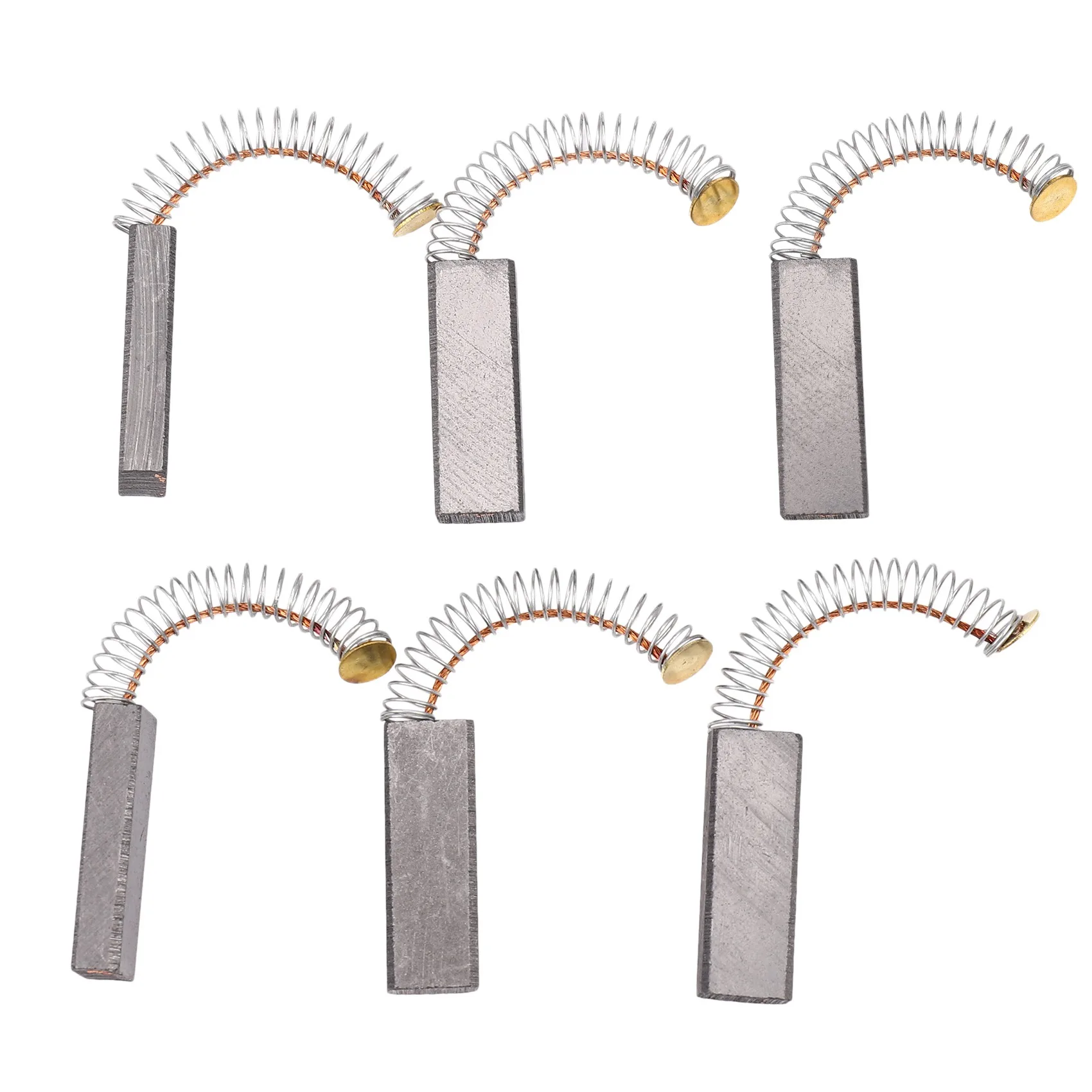 Escovas elétricas do carbono do motor da broca, peça sobresselente, 32mm x 11mm x 6mm, 6 PCes