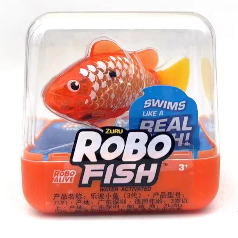 New Surprise Doll ZURU Series Robo Fish Robotic Swimming Fish Bathroom Toys for Children
