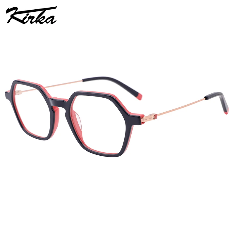 

Kirka Child Eyeglasses Geometric Acetate Kids 5-12 Years Eyewear Computer Spectacles Frame Boys&Girls Glasses WK4015