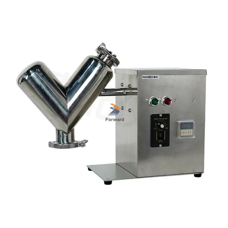 2L Small V Type Powder Mixer VH-2 Mixing Machine Blender for Pharmaceutical Food