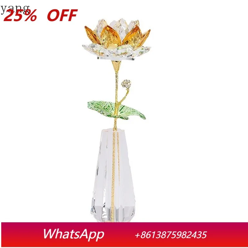 

CX new Buddha offering lotus living room coffee table lattice cabinet opening new home good things and ornaments