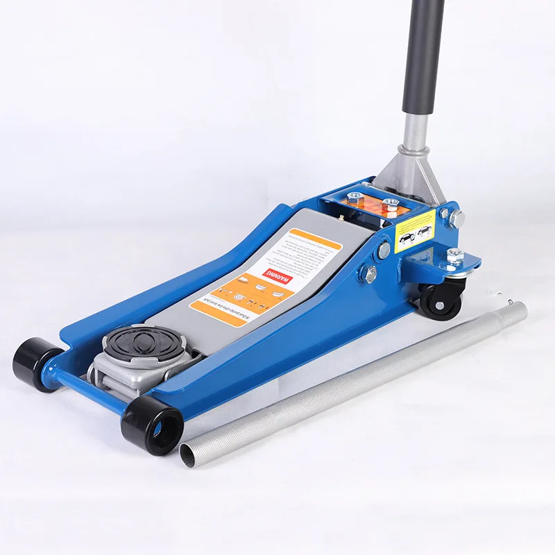 

3 tons hydraulic horizontal double pump ultra-low jack double pump horizontal car
