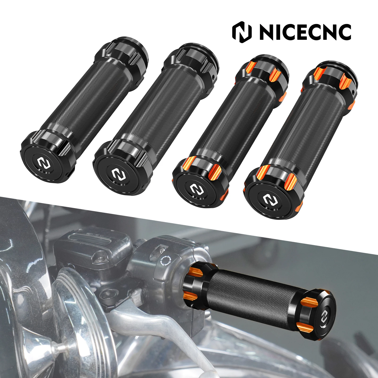 

NICECNC Hand Grips for Harley Street Bob 114 FXBBS 21-24 Street Bob FXBB 18-20 Fat Bob 114 FXFBS 2018-2023