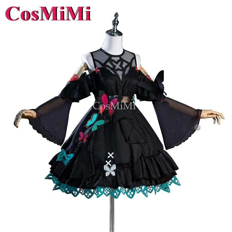 CosMiMi 게임 Honkai Impact 3 Seele Vollerei 코스프레 의상 내부 성격 스위트 드레스 카니발 파티 역할 놀이 의류