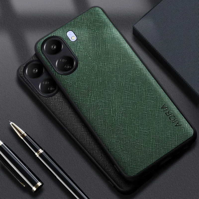 Case for Xiaomi Poco C65 C55 C51 C40  Around The Edge Protection Perfect High Quality PU Leather