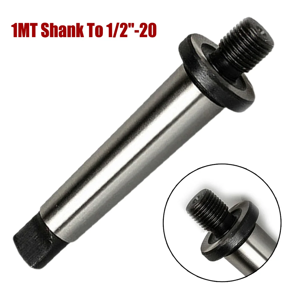 For Morse Taper MT1 Adapter with 1MT Shank to 1/2 20 Thread Drill Chuck Arbor for Robust Drilling Applications