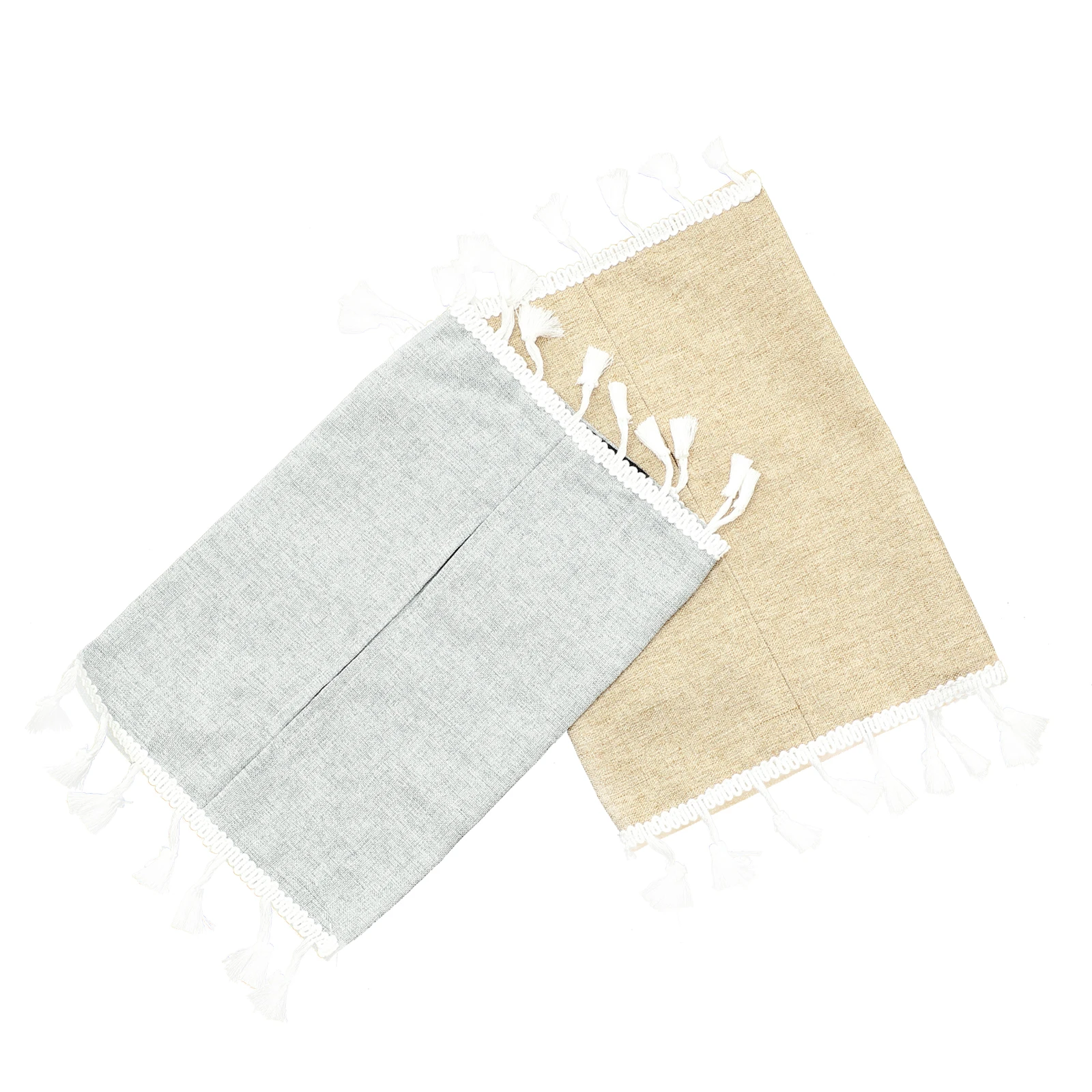 

Portable Tissue Bag Cotton Linen Paper Towel Holder Boxes Pouch Dispenser Napkin Safe Practical Lightweight
