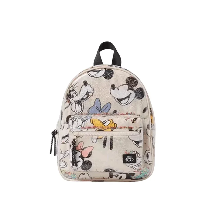 Disney Mickey Mouse Printing Knapsack Cute Cartoon Minnie Mouse Fashion Child Mini Kindergarten Backpack Shoulders Bag Gifts