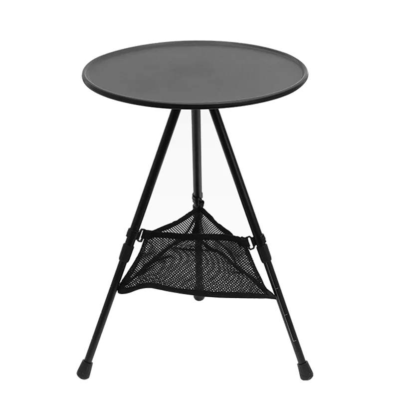 

Camping Round Table With Adjustable Legs Detachable Folding Design For Outdoor Picnic Garden Tables