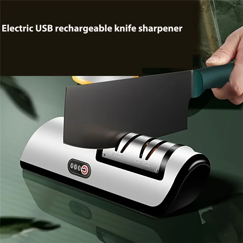 

Practical-Kitchen Electric Knife Sharpener Multifunctional Automatic