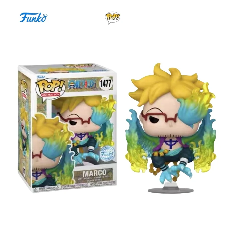 

One Piece Action Figure Doll Marco Collect Funko Pop Decor Sculpture Doll Ornament Limited Edition Collection Souvenirs Gift Toy