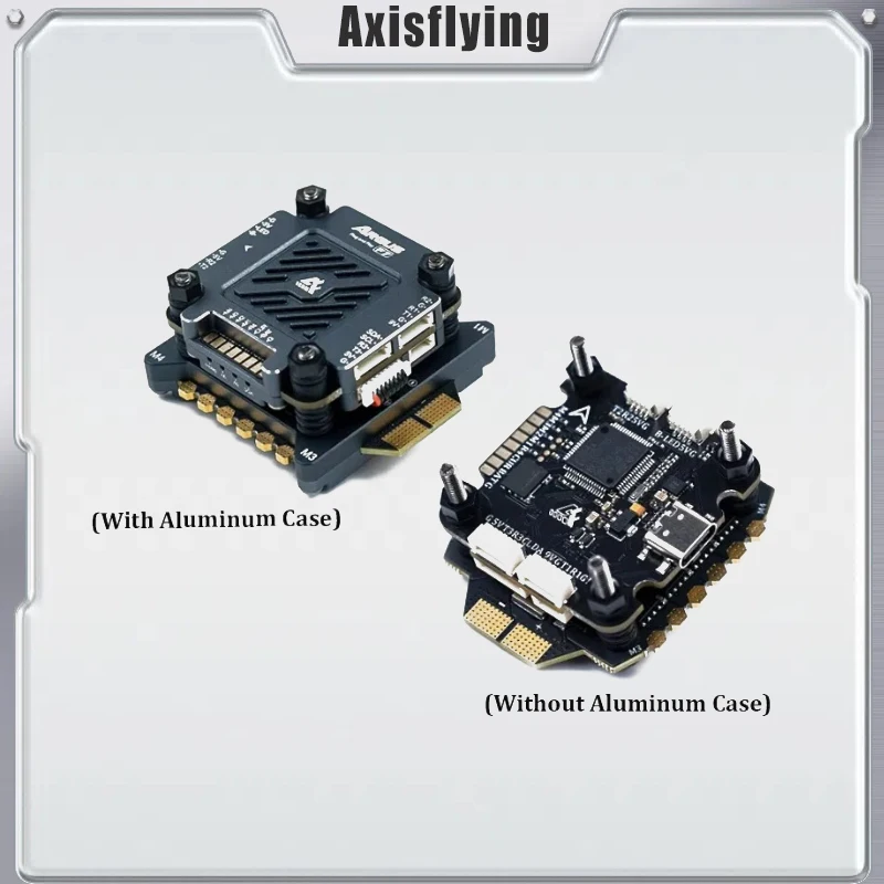 

Axisflying Argus Pro 55A/65A и F7 STACK Пыленепроницаемый и водонепроницаемый IP54 Поддержка X8 16 МБ Черная коробка M3-30,5*30,5 мм для RC FPV Drone