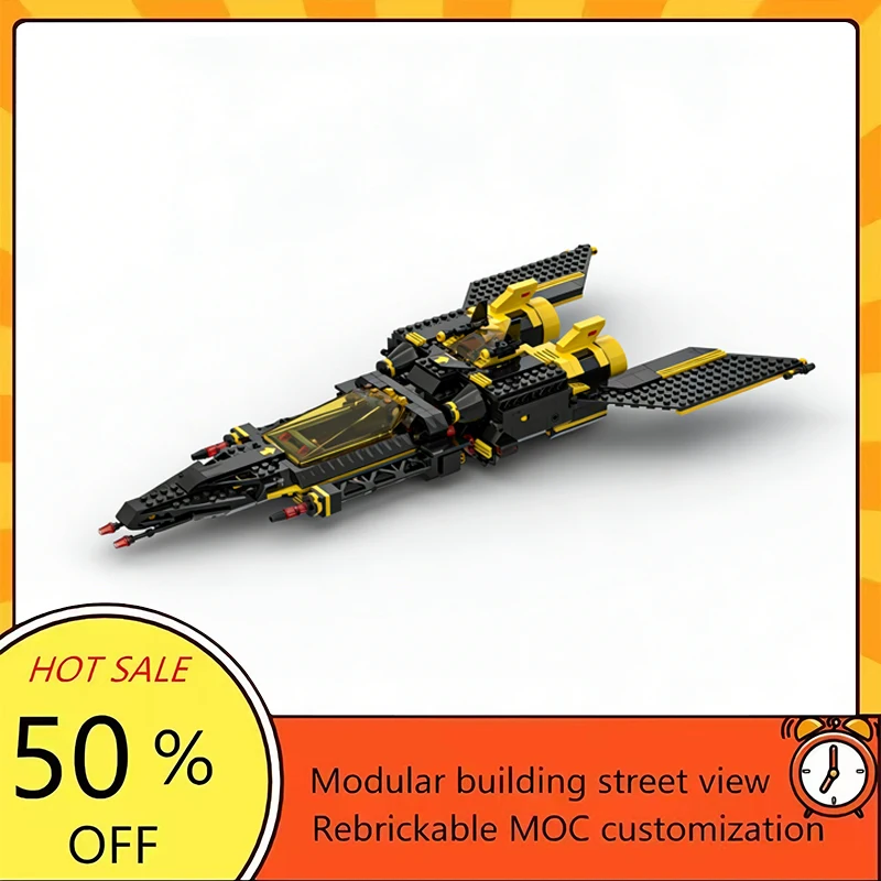 

923PCS Popular Space War Movie Model MOC Building Bricks Spaceship Modular Technology Gifts Holiday Assemble Children Toy Suit