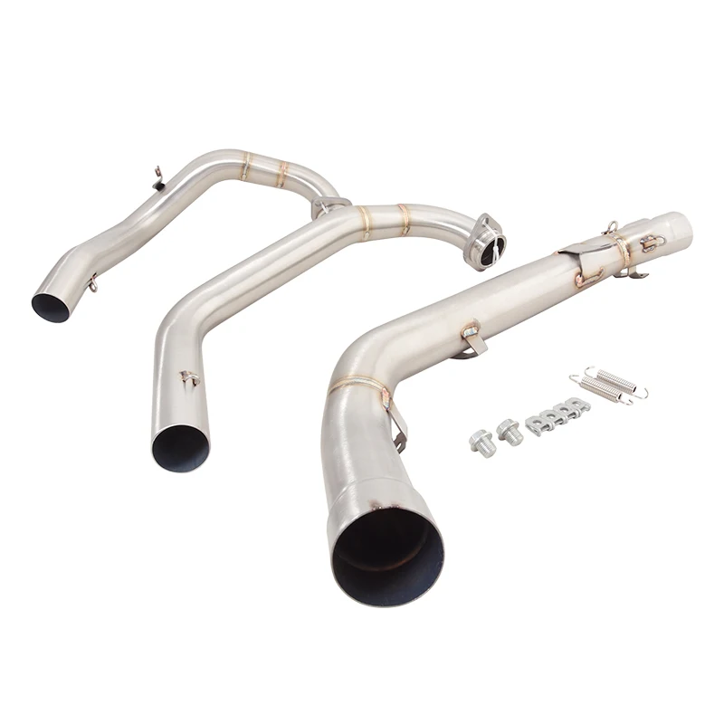 For Aprilia Tuareg 660 2022-2024  Header Link Pipe Motorcycle Exhaust Stainless Steel Connect Original End Pipe Muffler