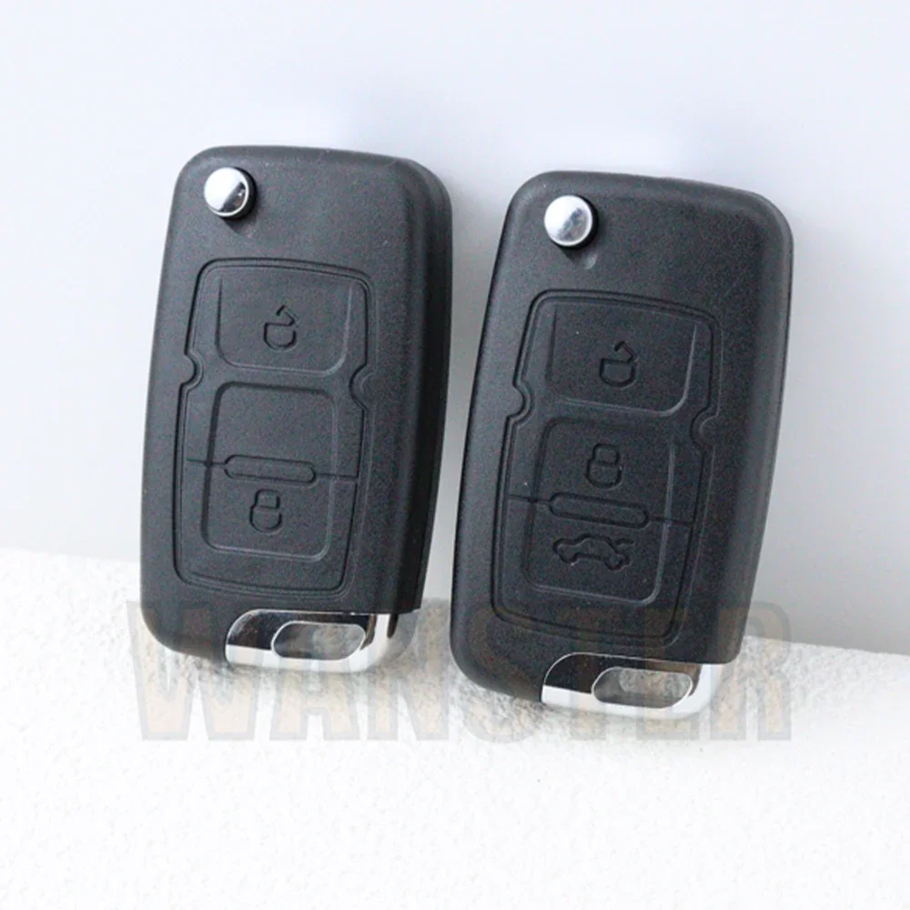 Replace Car Key Housing Remote Fob Case Shell for Geely Emgrand EC7 GC715 EC718 Englon SC3 SC5 SC7 Free Cruiser GX7 GX718 EC718