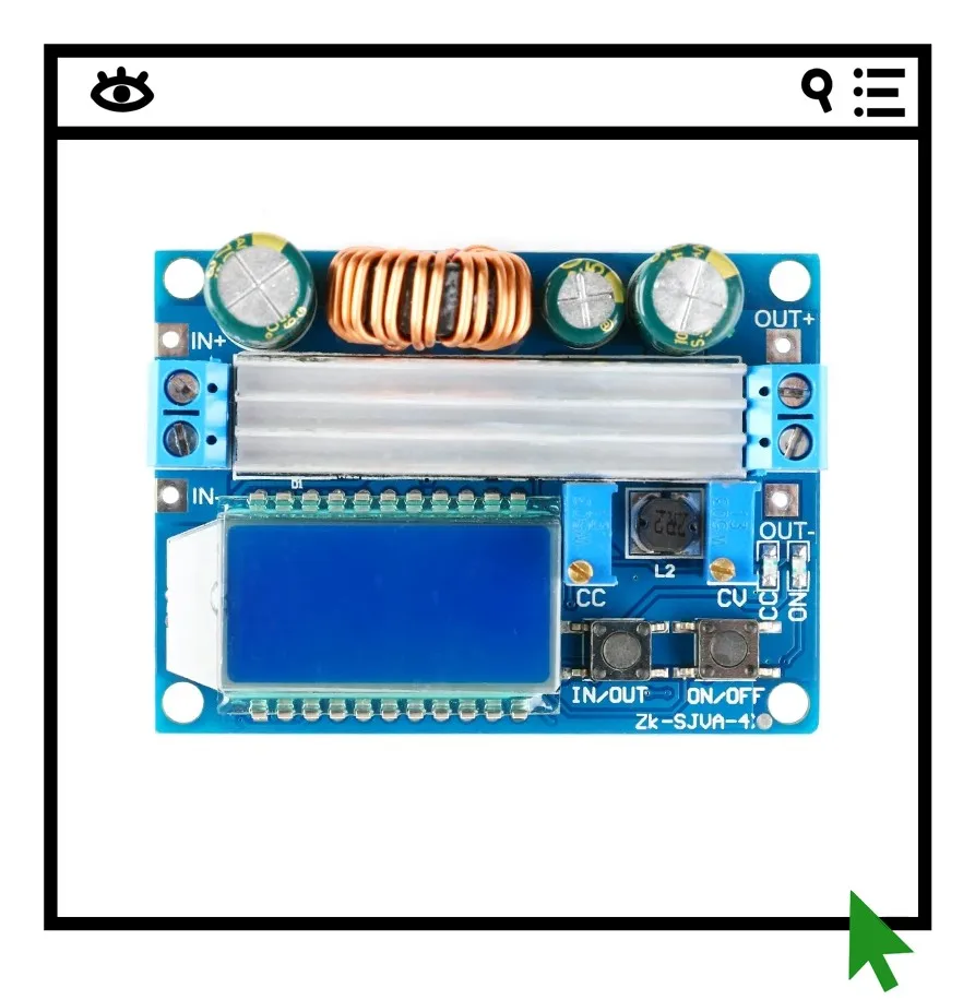 

35W Automatic Voltage Boosting and Stabilizing Power Supply Module Constant Voltage and Current LCD Digital Display/4A