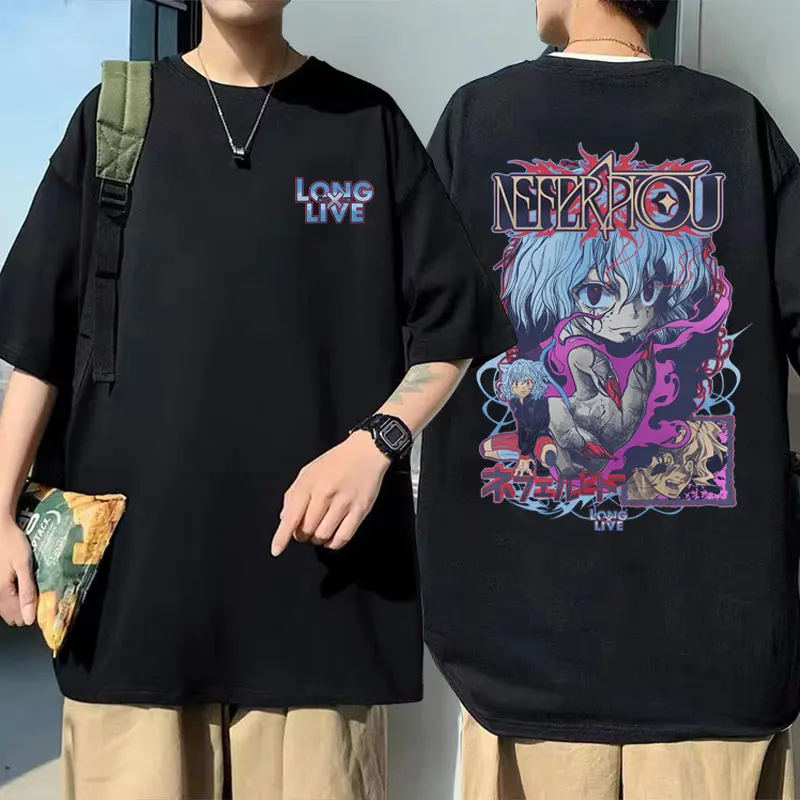 

Hot Sale Anime Hunter X Hunter Graphic T-shirt Cartoon Killua Zoldyck T Shirts Men Women Casual Oversized Crewneck Tshirt Tops