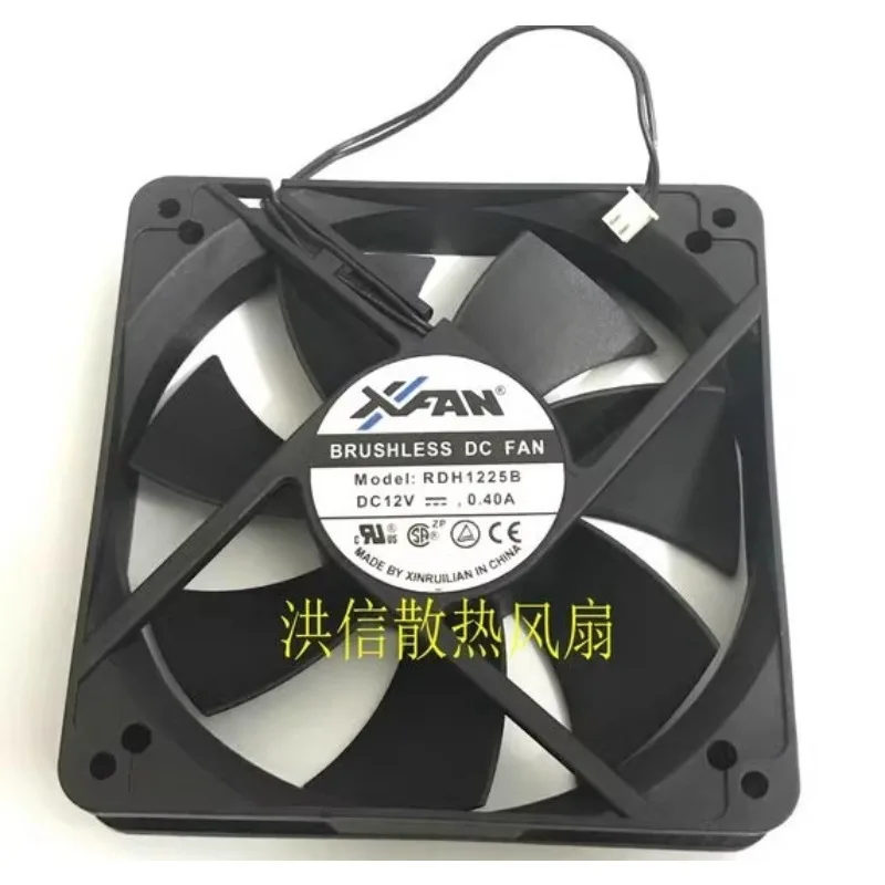 New Cooler Fan for RDH1225B DC12V 0.40A 12025 Cooling Fan 120*120*25MM