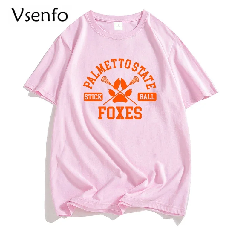 Camiseta informal para hombre y mujer, camisa con estampado de The Game Palmetto State Foxes, James Minyard