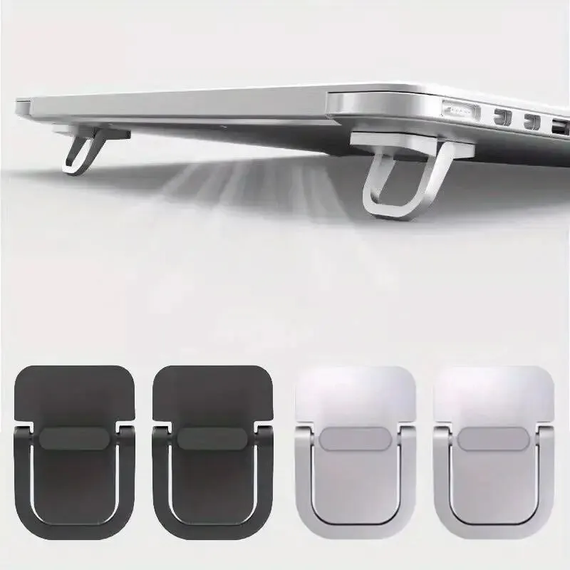 2-Pack Laptop Stand Set with Keyboard Riser & Elevator | Mini Portable  Laptop Supports for Desk