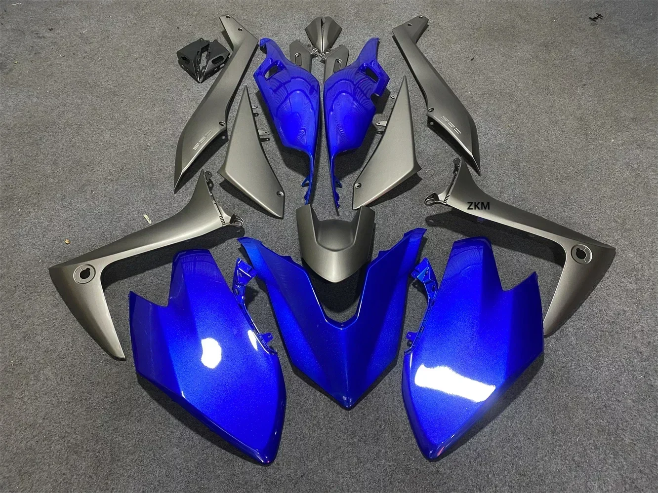 New ABS Motorcycle Fairings Kit Fit For YAMAHA TMAX560 2019 2020 2021 T-MAX 560 19 20 21 TMAX Bodywork Set Custom Blue